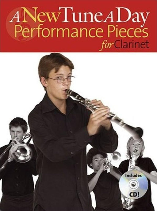 A New Tune A Day Performance Pieces for Clarinet, Book & CD-Woodwind-Boston Music-Engadine Music