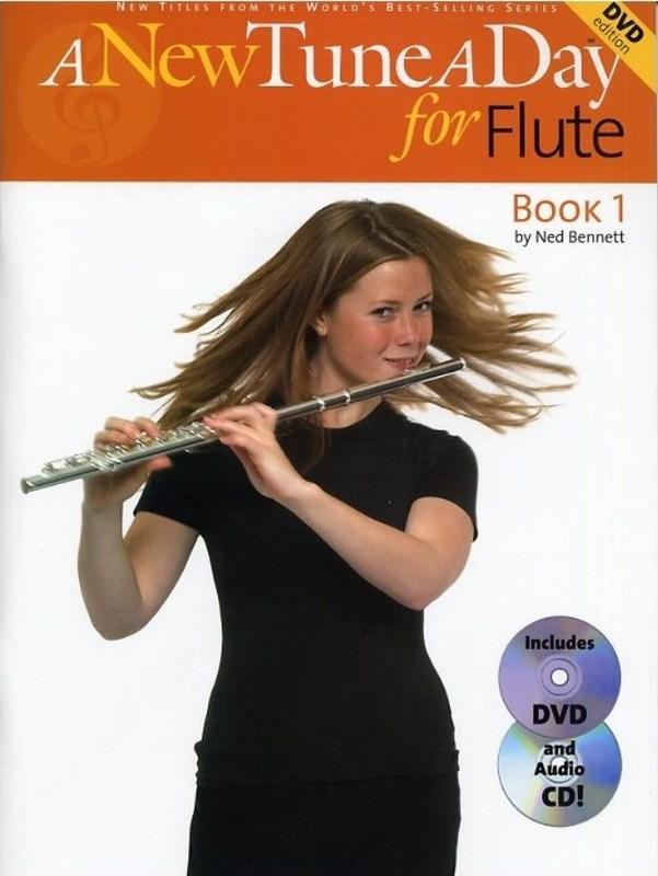 A New Tune A Day for Flute - Book 1, Book CD & DVD-Woodwind-Boston Music-Engadine Music
