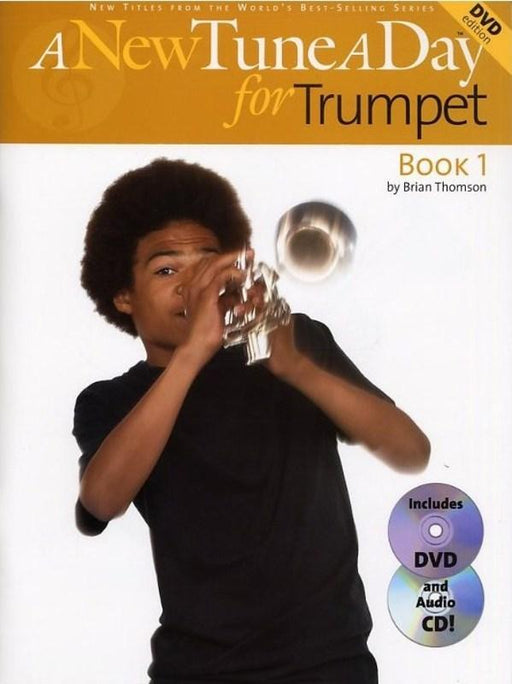A New Tune A Day for Trumpet - Book 1, Book & CD-Brass-Boston Music-Engadine Music