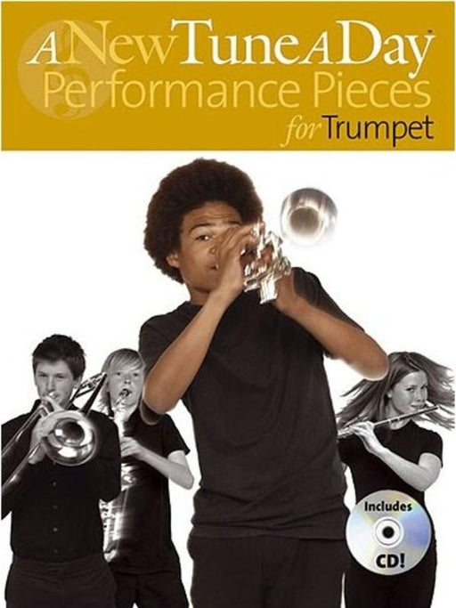 A New Tune A Day Performance Pieces for Trumpet, Book & CD-Brass-Boston Music-Engadine Music