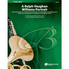 A Ralph Vaughan Williams Portrait, Ralph Vaughan Williams Arr. Douglas E. Wagner Concert Band Chart Grade 2-Concert Band Chart-Alfred-Engadine Music