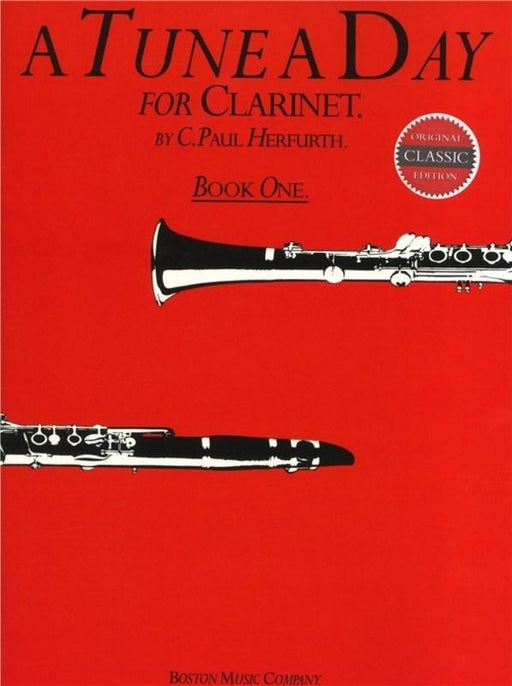 A Tune A Day for Clarinet Book 1-Woodwind-Boston Music-Engadine Music