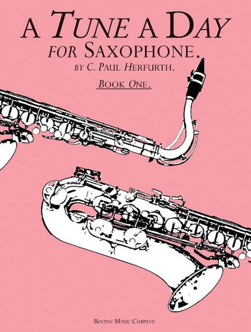 A Tune A Day for Saxophone Book 1-Woodwind-Boston Music-Engadine Music