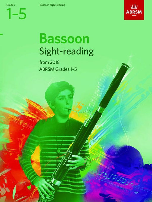 ABRSM Bassoon Sight-Reading Tests from 2018 Grades 1-5-Woodwind-ABRSM-Engadine Music