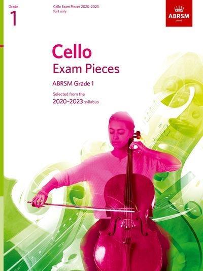 ABRSM Cello 2020-23 Grade 1-Strings-ABRSM-Cello Part-Engadine Music