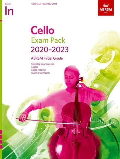 ABRSM Cello Initial Grade Exam Pack 2020-23-Strings-ABRSM-Engadine Music
