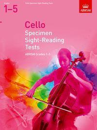 ABRSM Cello Specimen Sight-Reading Tests Grades 1-5-Strings-ABRSM-Engadine Music
