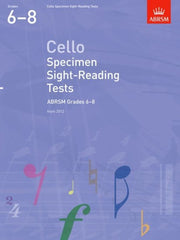 ABRSM Cello Specimen Sight-Reading Tests - Various