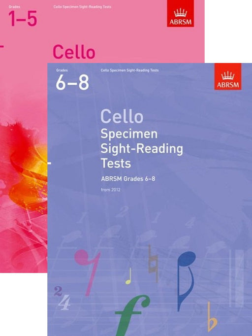 ABRSM Cello Specimen Sight-Reading Tests - Various