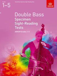 ABRSM Double Bass Specimen Sight-Reading Tests Grades 1-5-Strings-ABRSM-Engadine Music