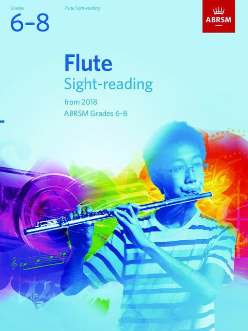 ABRSM Flute Sight-Reading Tests 2018-2021 Grades 6-8-Woodwind-ABRSM-Engadine Music