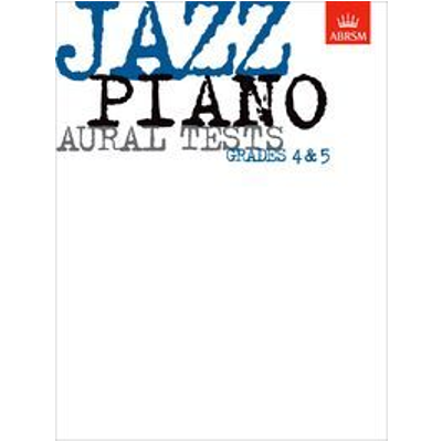 ABRSM Jazz Piano Aural Tests Grades 4-5-Piano & Keyboard-ABRSM-Engadine Music