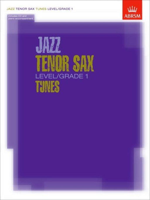 ABRSM Jazz Tenor Sax Grade 1 Tunes - Part & Score & CD-Woodwind-ABRSM-Engadine Music