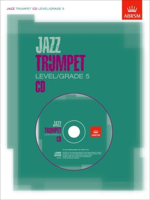 ABRSM Jazz Trumpet Grade 5 - CD-Brass-ABRSM-Engadine Music