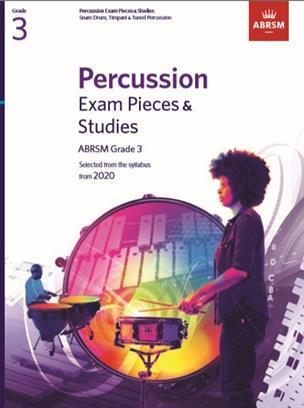 ABRSM Percussion Exam Pieces & Studies, Grade 3-Percussion-ABRSM-Engadine Music