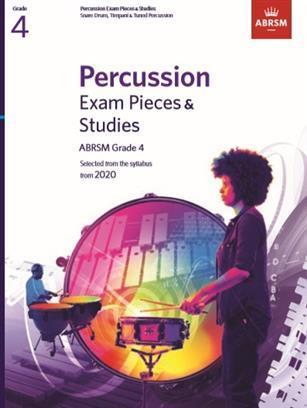 ABRSM Percussion Exam Pieces & Studies, Grade 4-Percussion-ABRSM-Engadine Music