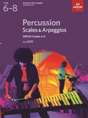 ABRSM Percussion Scales & Arpeggios, Grades 6-8-Percussion-ABRSM-Engadine Music