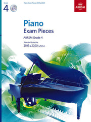 ABRSM Piano Exam Pieces 2019-2020 - Grade 4