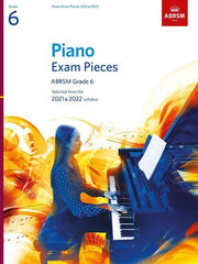 ABRSM Piano Exam Pieces 2021 & 2022 - Grade 6 - Various