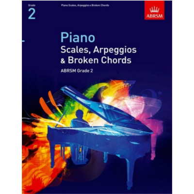 ABRSM Piano Scales Arpeggios & Broken Chords - Grade 2-Piano & Keyboard-ABRSM-Engadine Music