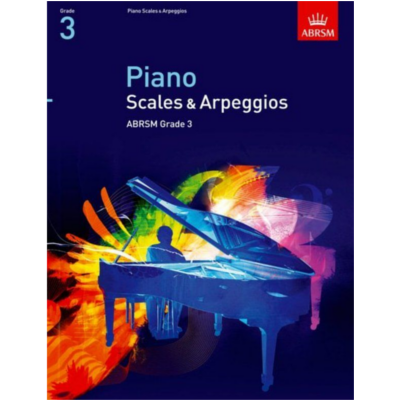ABRSM Piano Scales Arpeggios & Broken Chords - Grade 3-Piano & Keyboard-ABRSM-Engadine Music