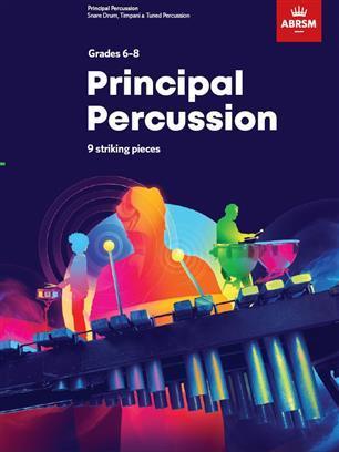 ABRSM Principal Percussion, Grade 6-8-Percussion-ABRSM-Engadine Music