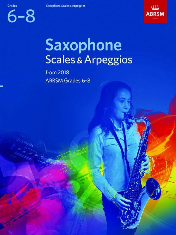 ABRSM Saxophone Scales & Arpeggios, Grades 6–8