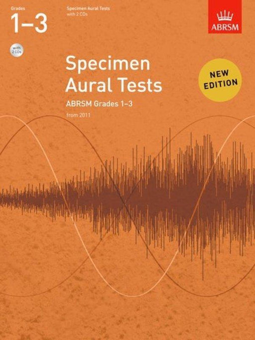 ABRSM Specimen Aural Tests Grade 1-3 Book/CD-Theory-ABRSM-Engadine Music