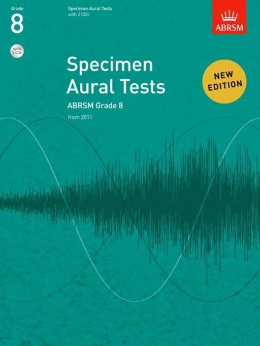 ABRSM Specimen Aural Tests, Grade 8 Bk/CD-Aural-ABRSM-Engadine Music
