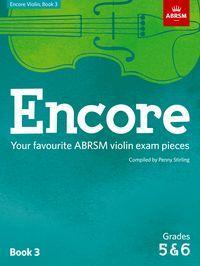 ABRSM Violin Encore Book 3-Strings-ABRSM-Engadine Music