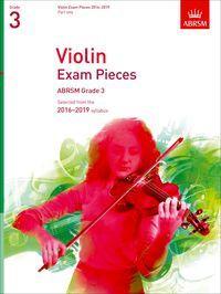 ABRSM Violin Grade 3 2016-2019-Strings-ABRSM-Violin Part-Engadine Music