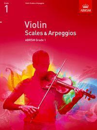 ABRSM Violin Scales & Arpeggios Grade 1-Strings-ABRSM-Engadine Music
