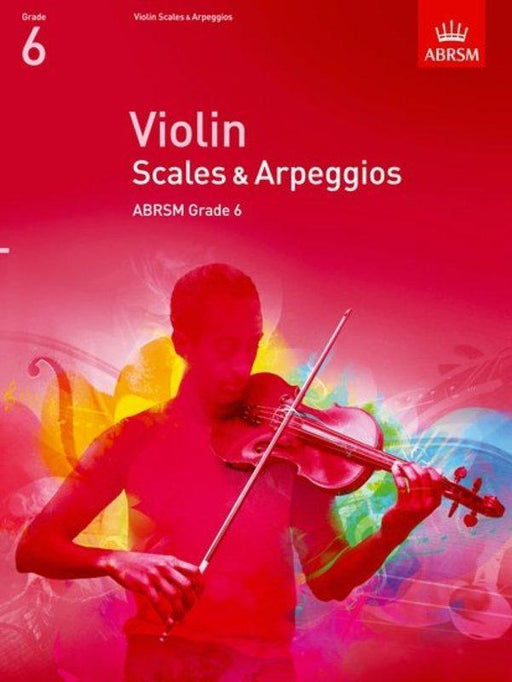 ABRSM Violin Scales & Arpeggios, Grade 6-Strings-ABRSM-Engadine Music