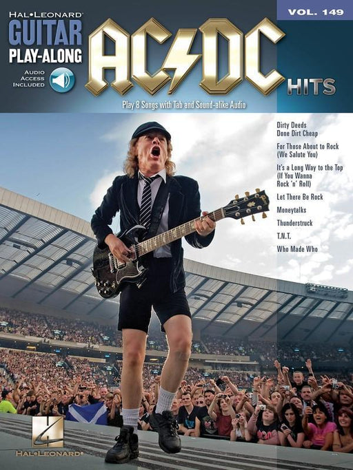 AC/DC Hits, Guitar Play-Along Volume 149-Guitar & Folk-Music Sales America-Engadine Music