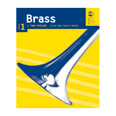 AMEB Brass Series 1 - Tuba C Version Grade 3 & 4-Brass-AMEB-Engadine Music