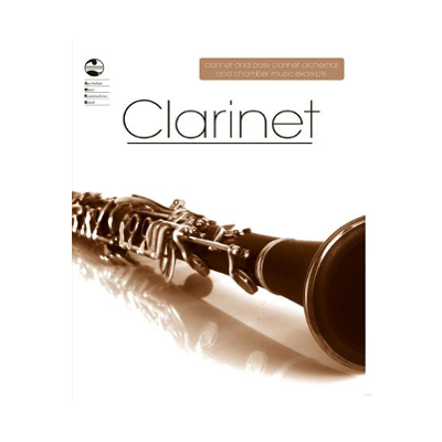 AMEB Clarinet & Bass Clarinet Orchestral & Chamber Music Excerpts-Woodwind-AMEB-Engadine Music