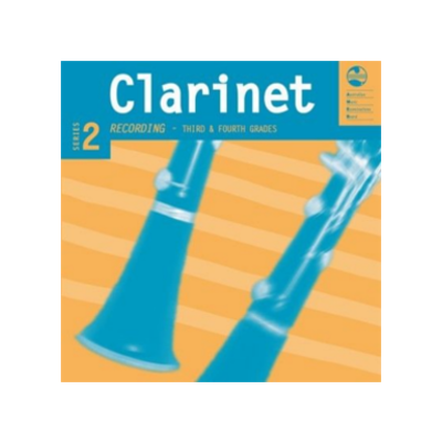 AMEB Clarinet Grades 3 & 4 Series 2 CD and Notes-Woodwind-AMEB-Engadine Music