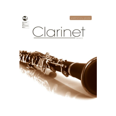 AMEB Clarinet Series 3 - Preliminary Grade-Woodwind-AMEB-Engadine Music