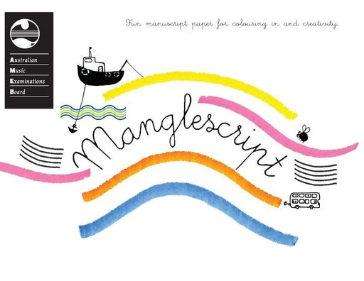 AMEB Manglescript Pad-Manuscript-AMEB-Engadine Music