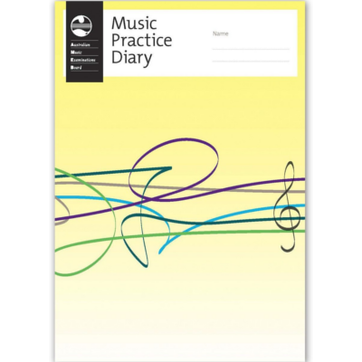 AMEB Music Practice Diary - Yellow Edition-Manuscript-AMEB-Engadine Music