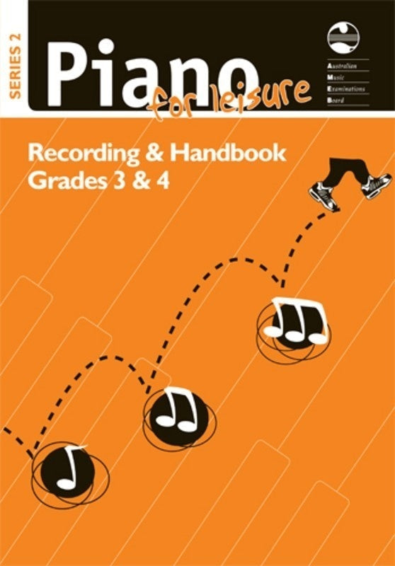 AMEB Piano For Leisure Series 2 - Grade 3 & 4 Recording and Handbook