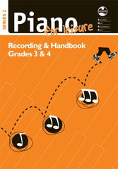 AMEB Piano For Leisure Series 2 - Grade 3 & 4 Recording and Handbook