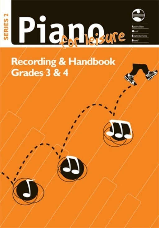 AMEB Piano For Leisure Series 2 - Grade 3 & 4 Recording and Handbook