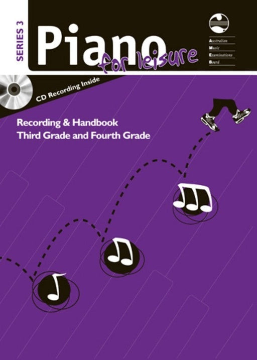 AMEB Piano For Leisure Series 3 - Recording & Handbook Grade 3 & 4