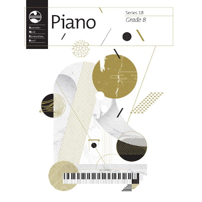 AMEB Piano Series 18 - Grade 8-Piano & Keyboard-AMEB-Engadine Music