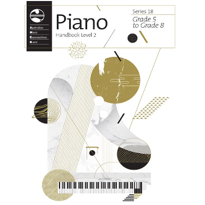 AMEB Piano Series 18 - Handbook Level 2 Grades 5-8-Piano & Keyboard-AMEB-Engadine Music