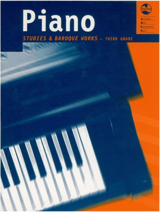AMEB Piano Studies and Baroque Works - Grade 3