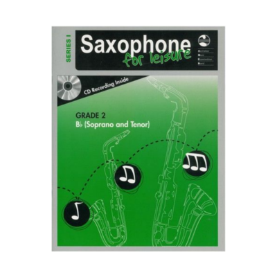 AMEB Saxophone for Leisure Series 1 - B flat Grade 2-Woodwind-AMEB-Engadine Music