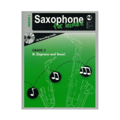 AMEB Saxophone for Leisure Series 1 - B flat Grade 3-Woodwind-AMEB-Engadine Music