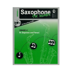 AMEB Saxophone for Leisure Series 1 - B flat Grade 4-Woodwind-AMEB-Engadine Music